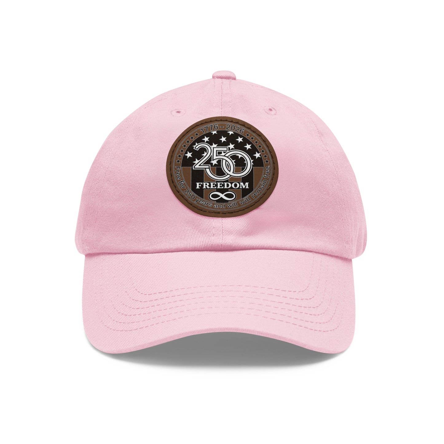 Freedom 250 Leather Patch Dad Hat