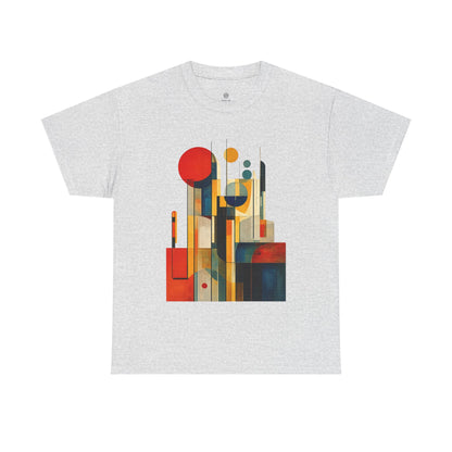 Abstract Geometric Cityscape T-Shirt