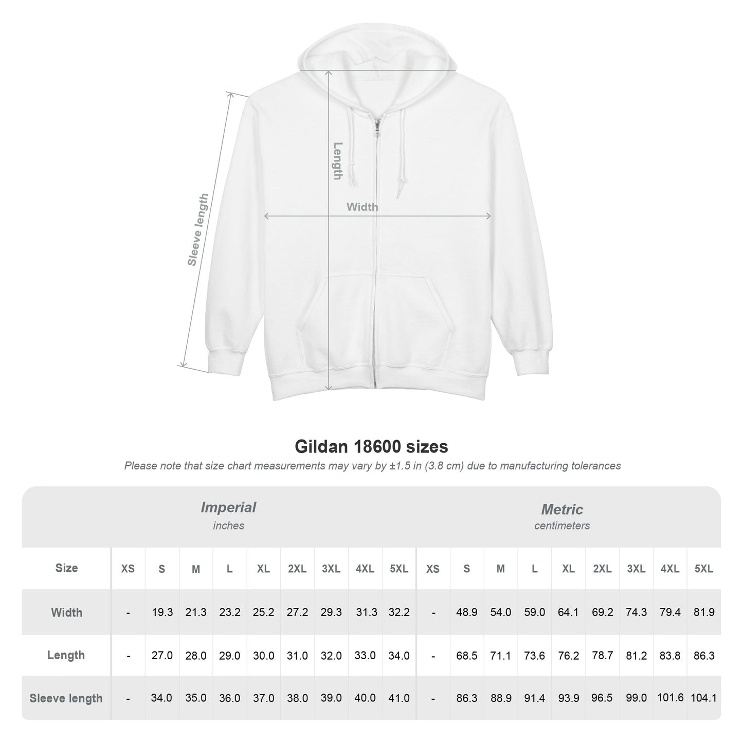 “We Are Not Forever Young” Full-Zip Hooded Sweatshirt