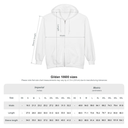 “We Are Not Forever Young” Full-Zip Hooded Sweatshirt