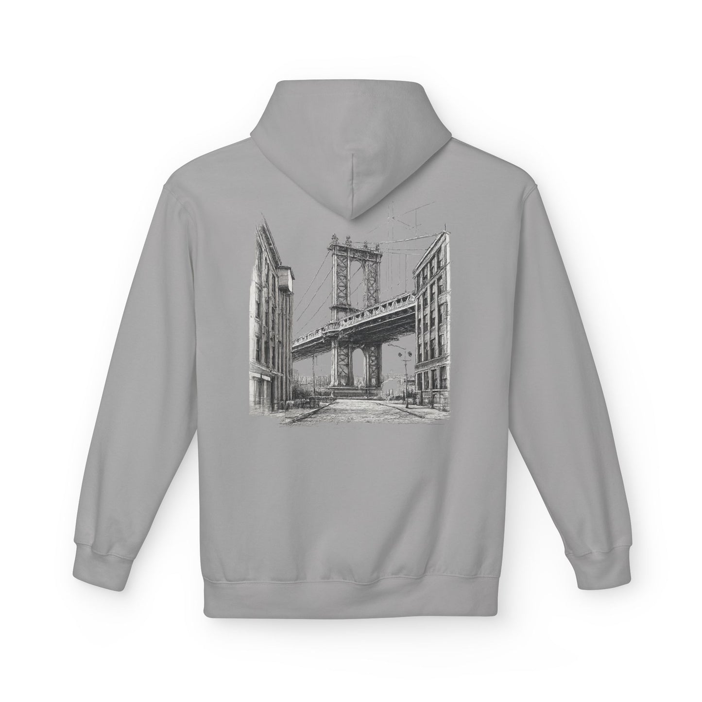 Brooklyn Bridge Sketch Hoodie