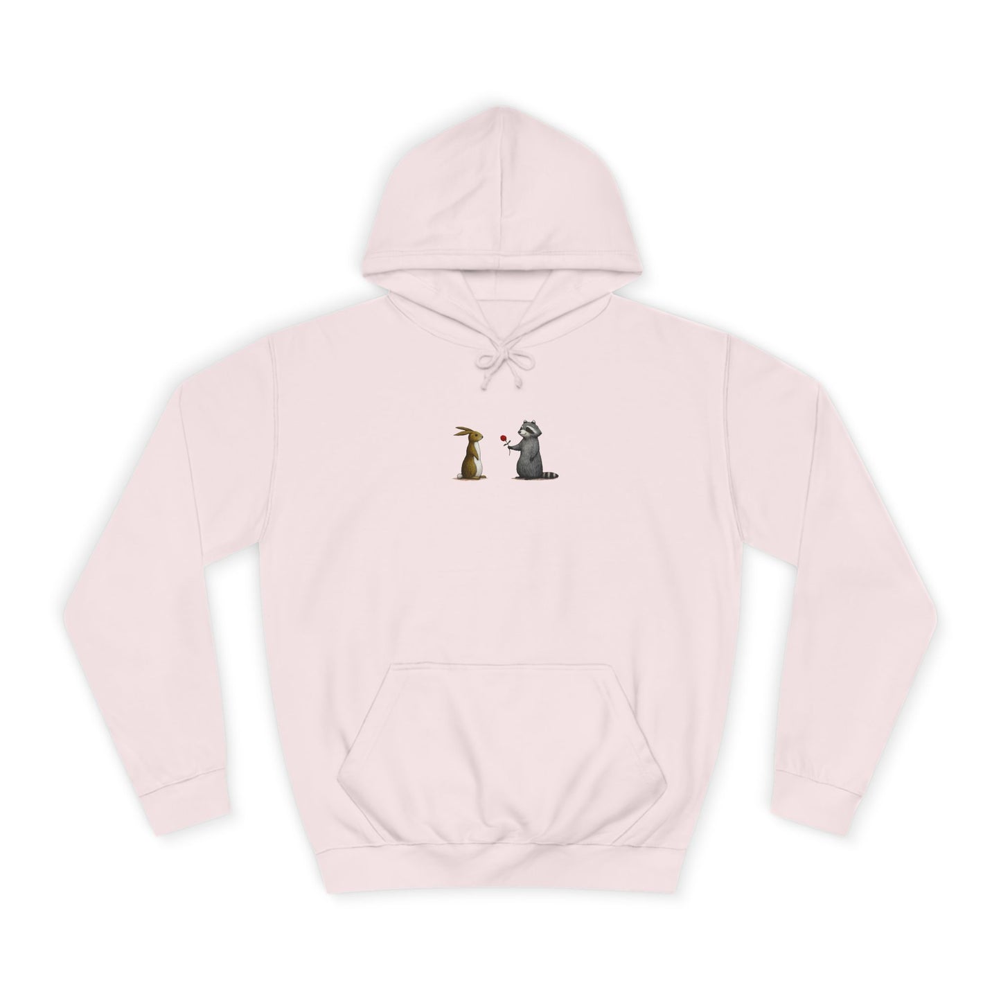 Cute Pet Silhouette Pullover Minimal Hoodie