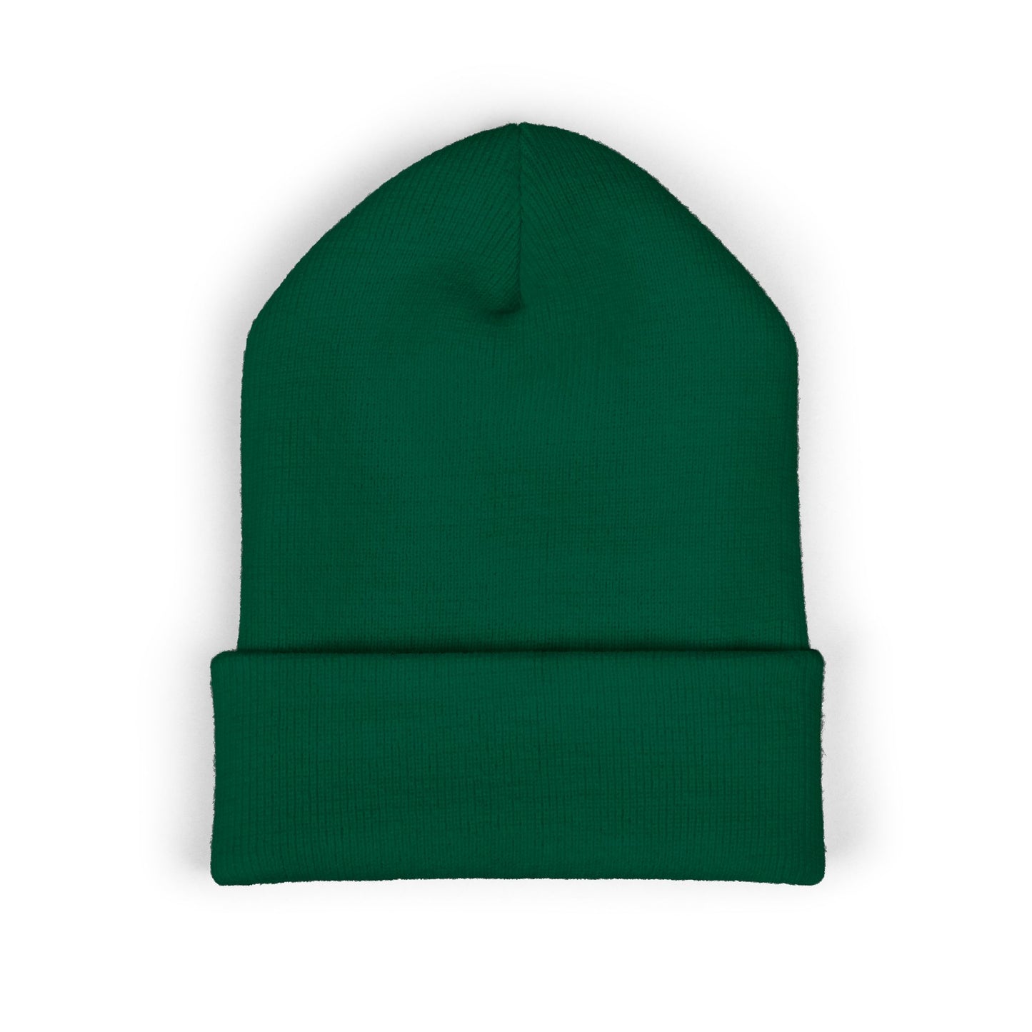 Daisy Embroidered Cuffed Beanie