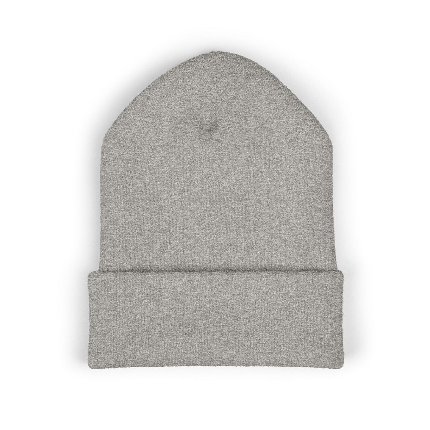 Daisy Embroidered Cuffed Beanie