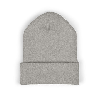 Daisy Embroidered Cuffed Beanie