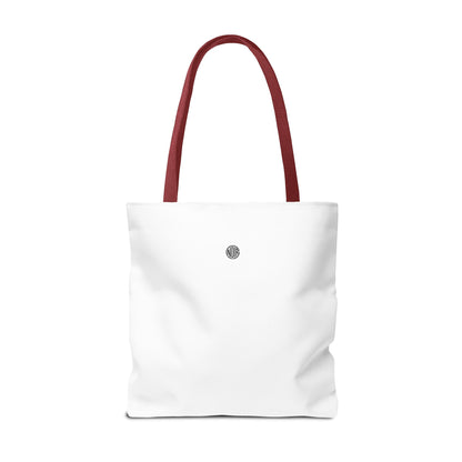 Cat Count Tote — minimalist "un, deux, trois" kitten illustration tote bag