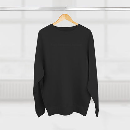 Porsche Pink Poster Crewneck Sweatshirt — "Every curve has a purpose"