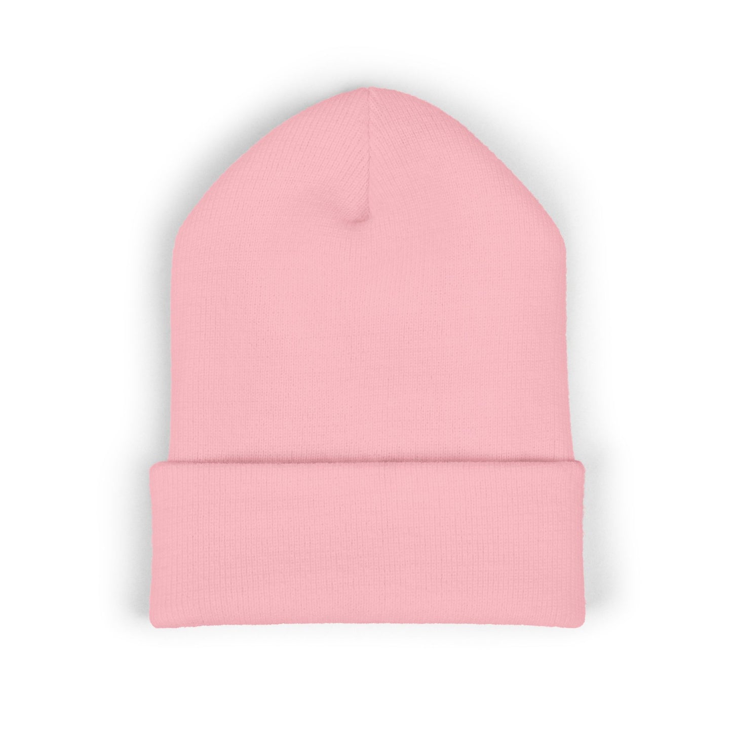 Daisy Embroidered Cuffed Beanie