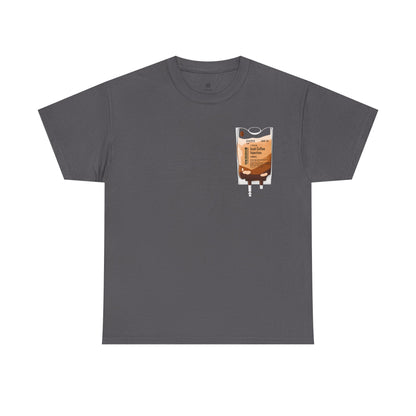 "Running on Coffee" Minimalist T-Shirt