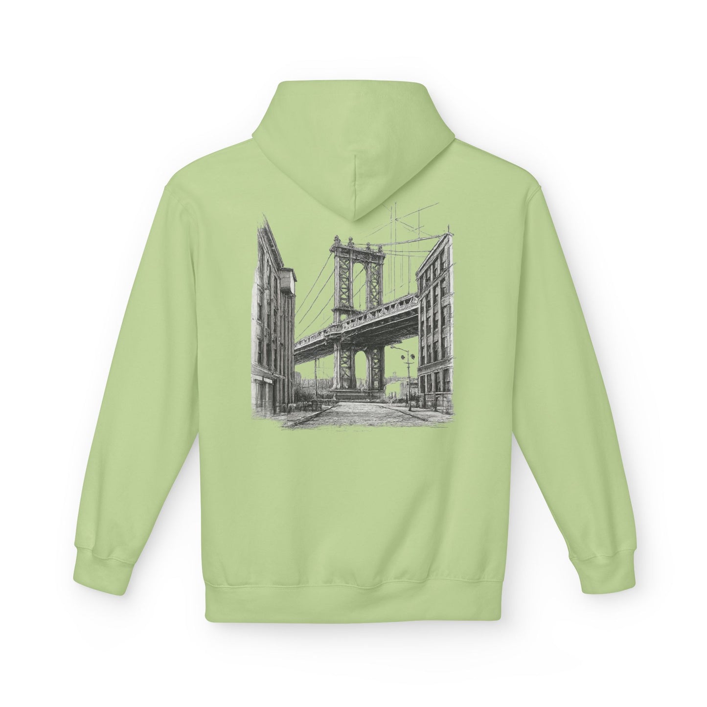 Brooklyn Bridge Sketch Hoodie