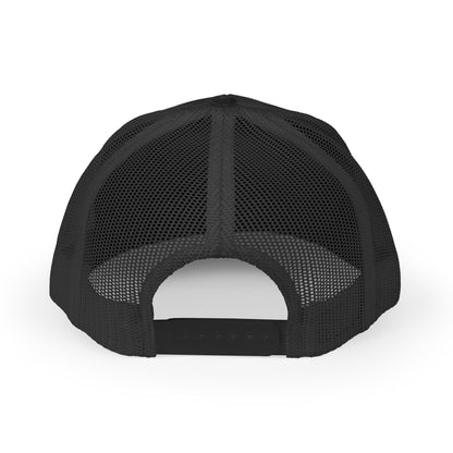 Retro Trucker Hat — NoirLine Embroidered Mesh Cap