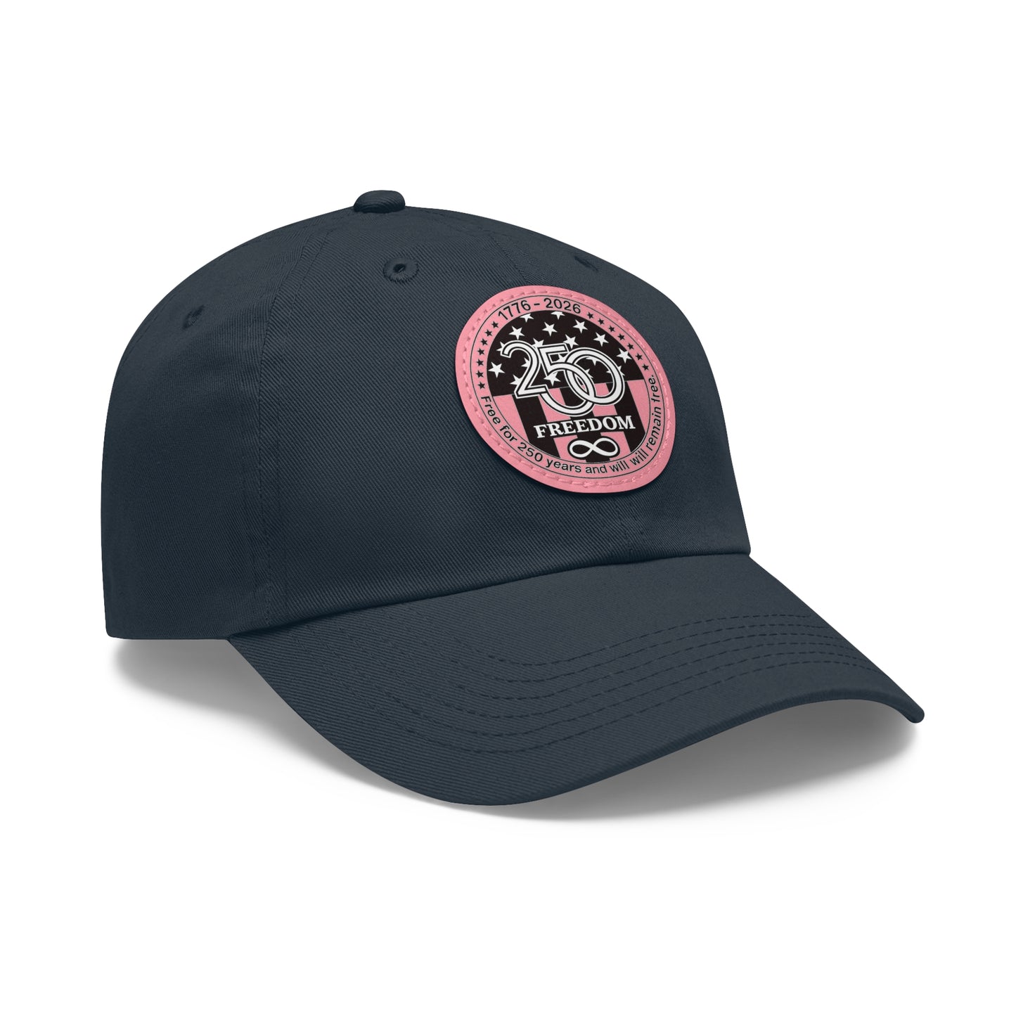 Freedom 250 Leather Patch Dad Hat