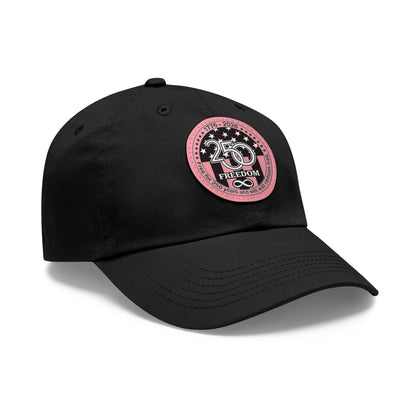 Freedom 250 Leather Patch Dad Hat
