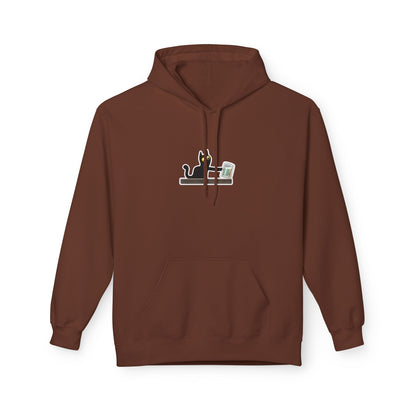 Cat on Shelf Hoodie