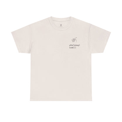 Asleep coding T‑Shirt