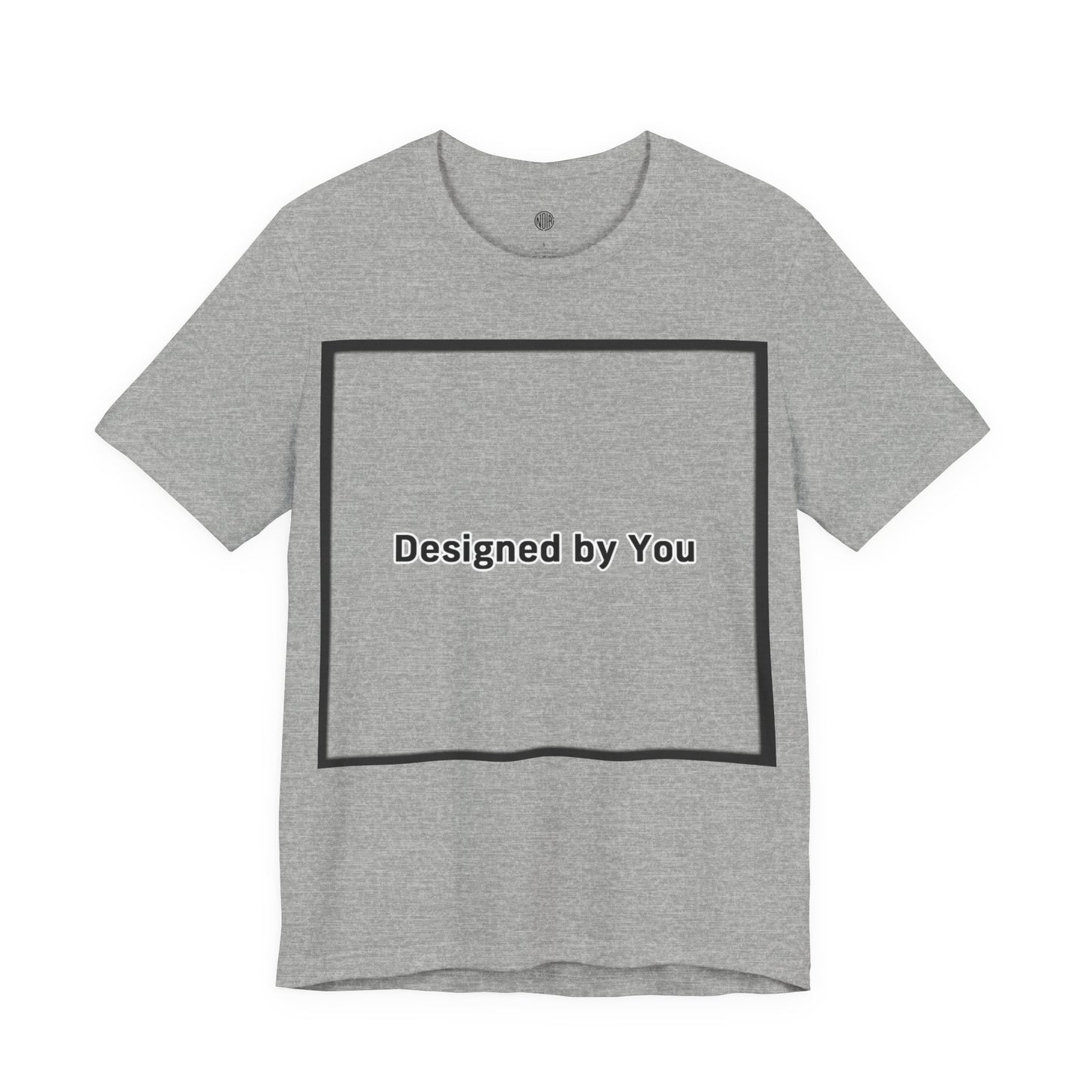 Basic Custom Unisex Jersey Short Sleeve Tee
