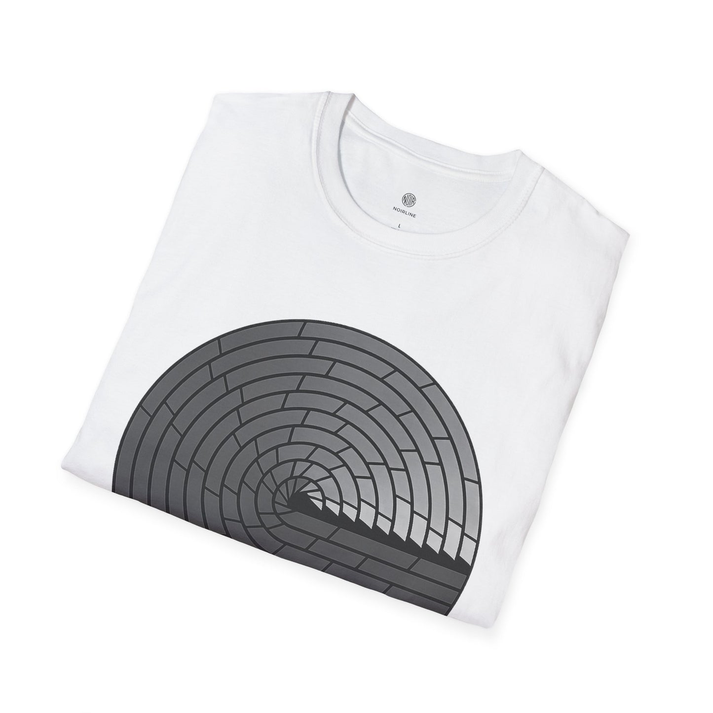 Minimal Circular Brick T-Shirt