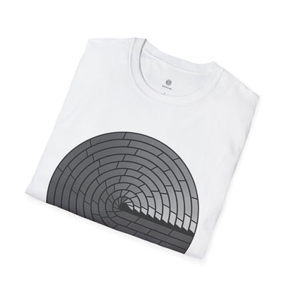 Minimal Circular Brick T-Shirt