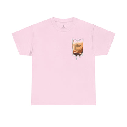 "Running on Coffee" Minimalist T-Shirt