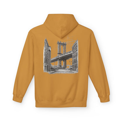 Brooklyn Bridge Sketch Hoodie