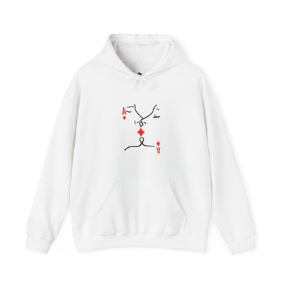 Ace of Diamonds Minimalist Hoodie