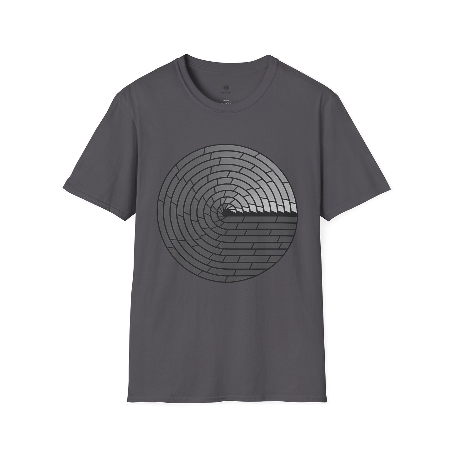 Minimal Circular Brick T-Shirt