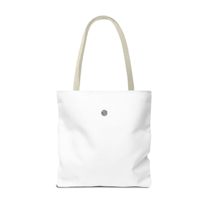 Cat Count Tote — minimalist "un, deux, trois" kitten illustration tote bag