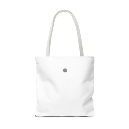 Cat Count Tote — minimalist "un, deux, trois" kitten illustration tote bag