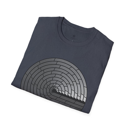 Minimal Circular Brick T-Shirt