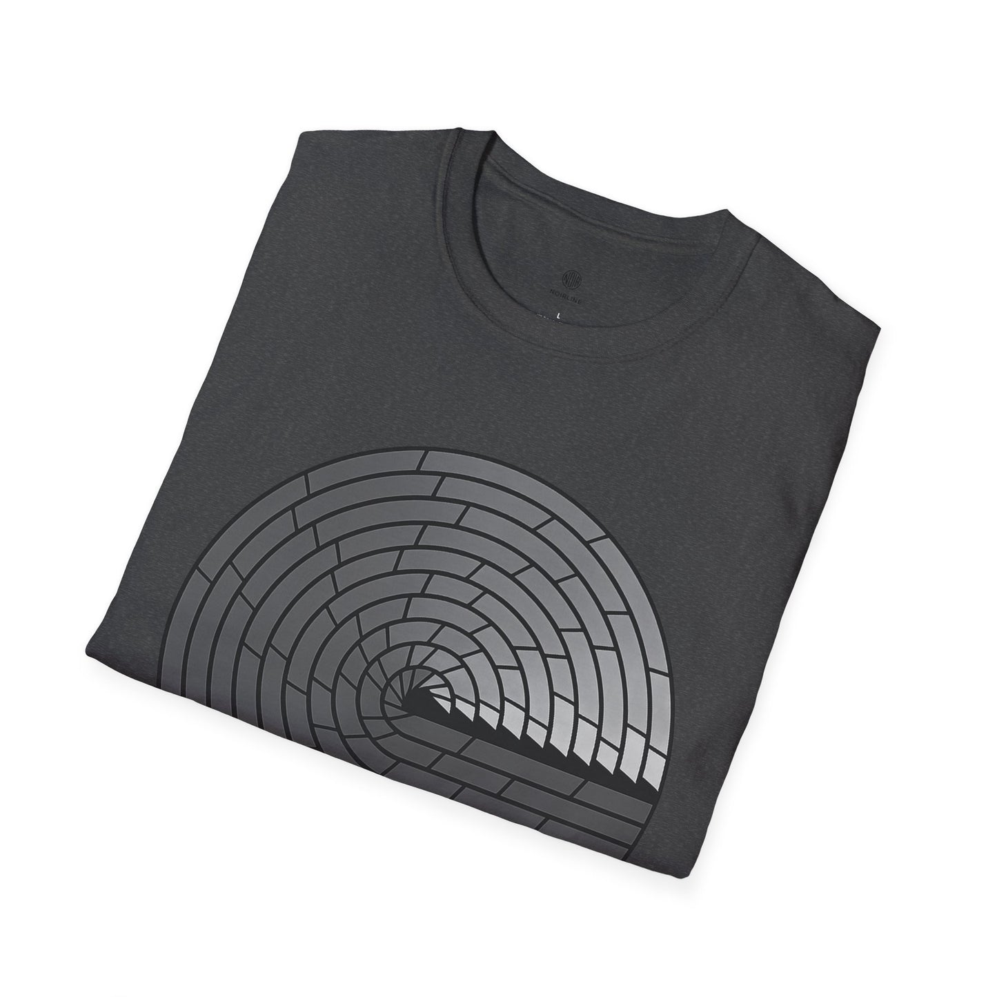 Minimal Circular Brick T-Shirt