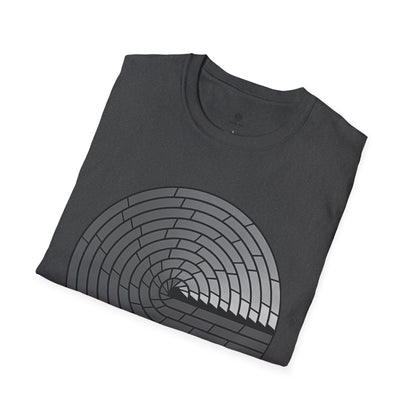 Minimal Circular Brick T-Shirt