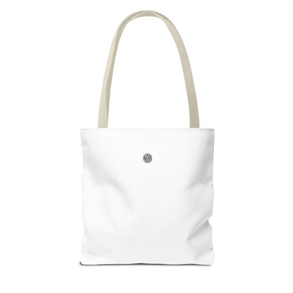 Cat Count Tote — minimalist "un, deux, trois" kitten illustration tote bag