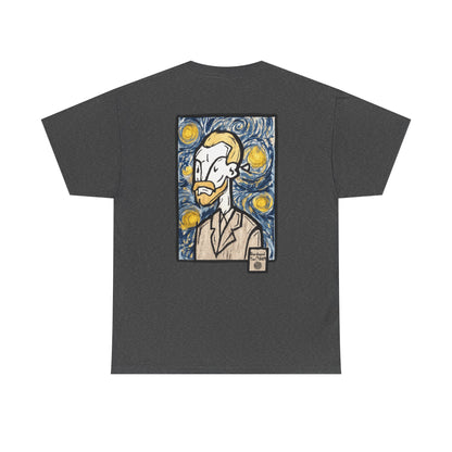 Van Gogh Starry Night Portrait T-Shirt