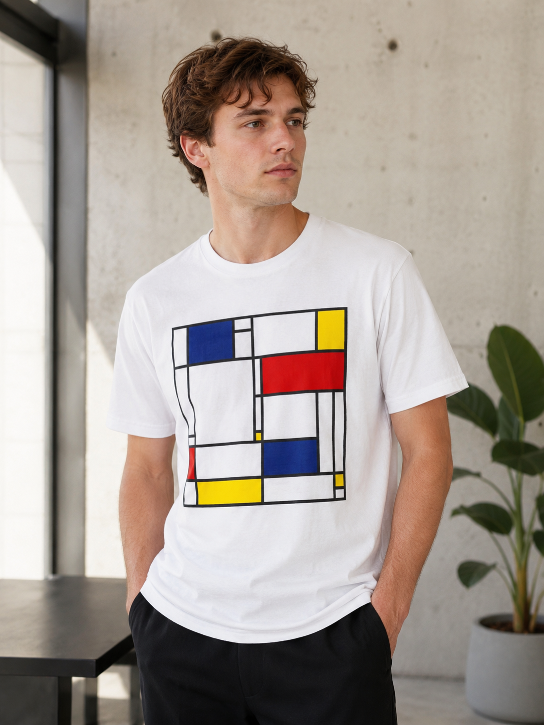 Abstract Geometric Tee