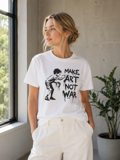 Make Art Not War T-Shirt
