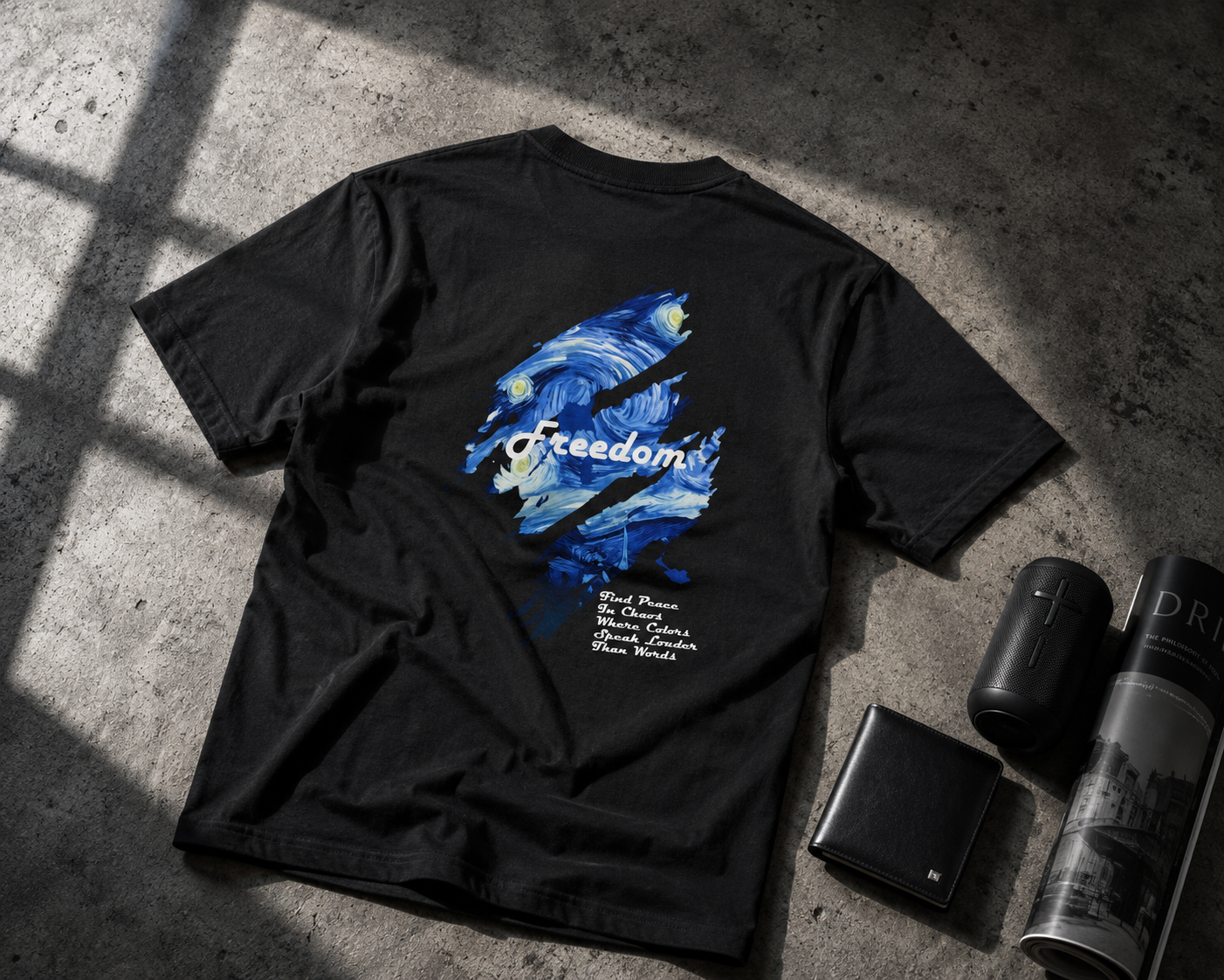 Freedom Starry night T-Shirt