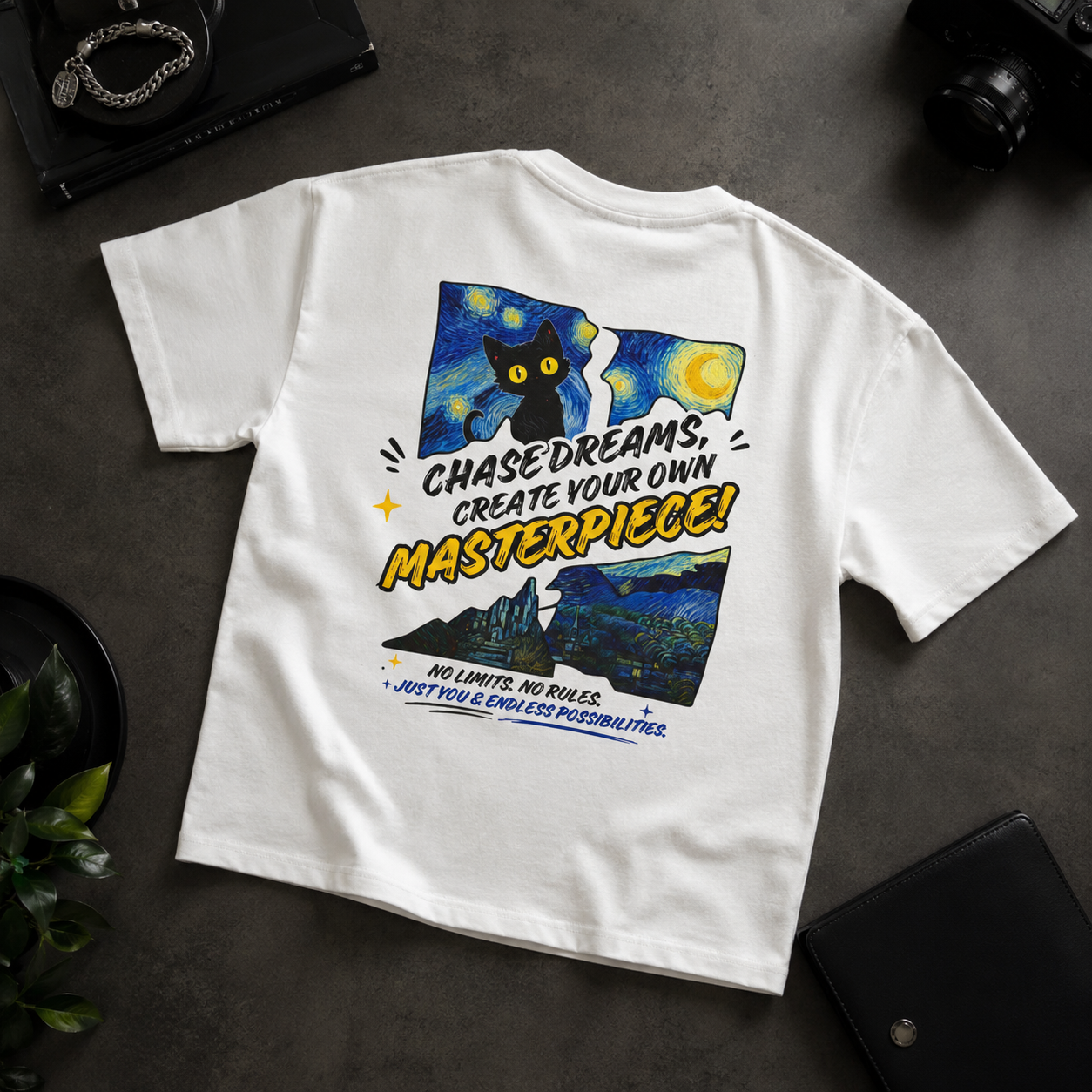 Chase Dreams Create Your Own Masterpiece T-Shirt