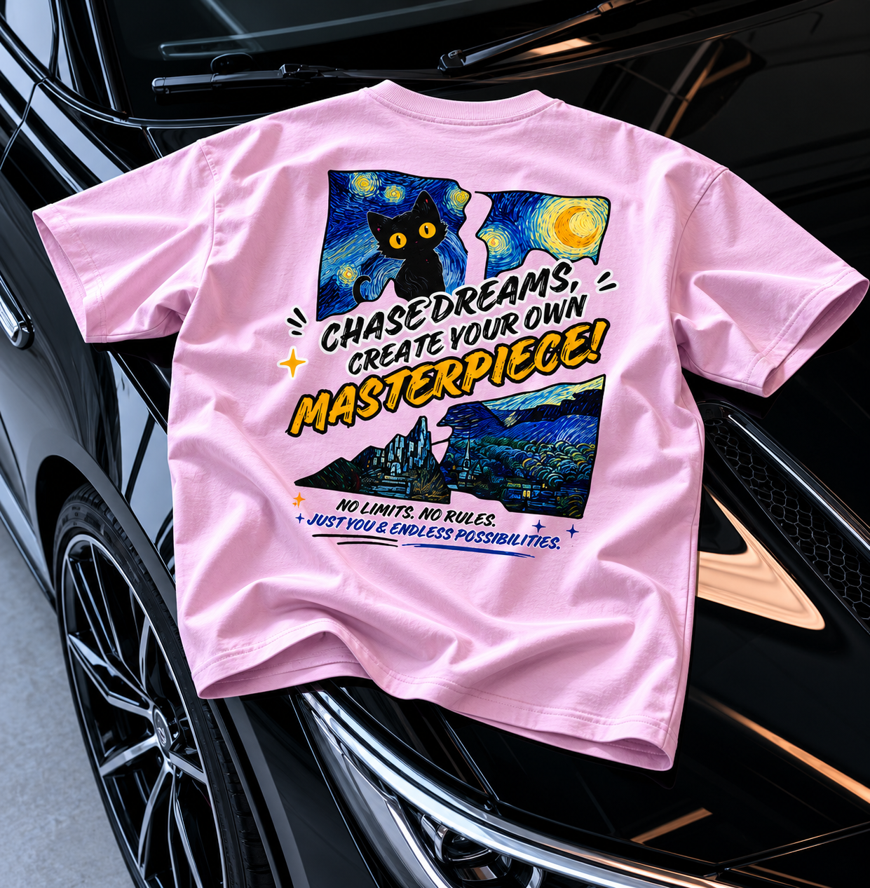 Chase Dreams Create Your Own Masterpiece T-Shirt