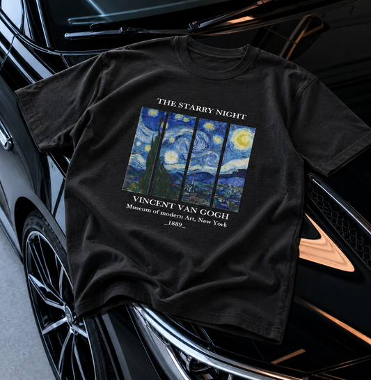 Starry Night T-Shirt — Van Gogh Art
