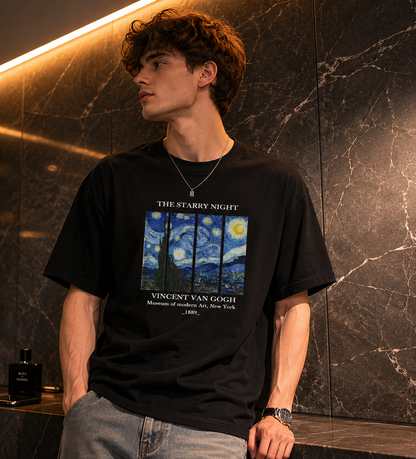 Starry Night T-Shirt — Van Gogh Art