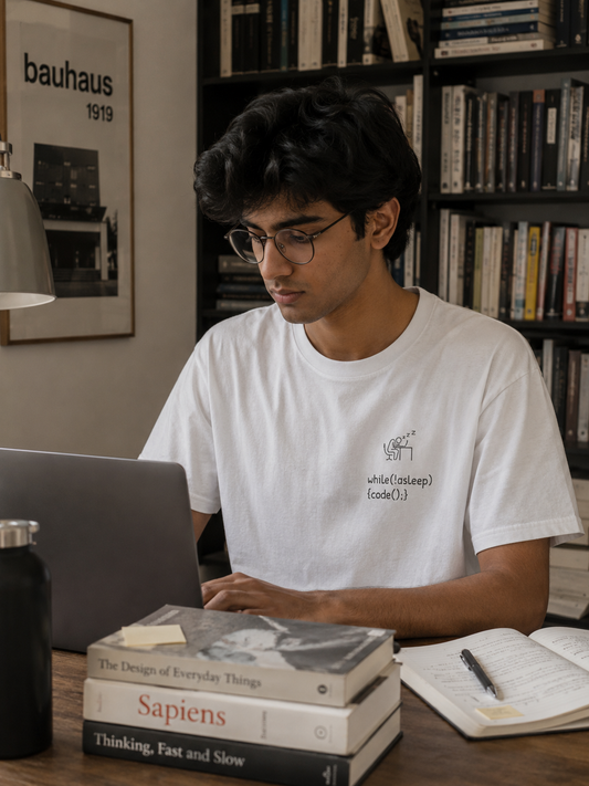 Asleep coding T‑Shirt